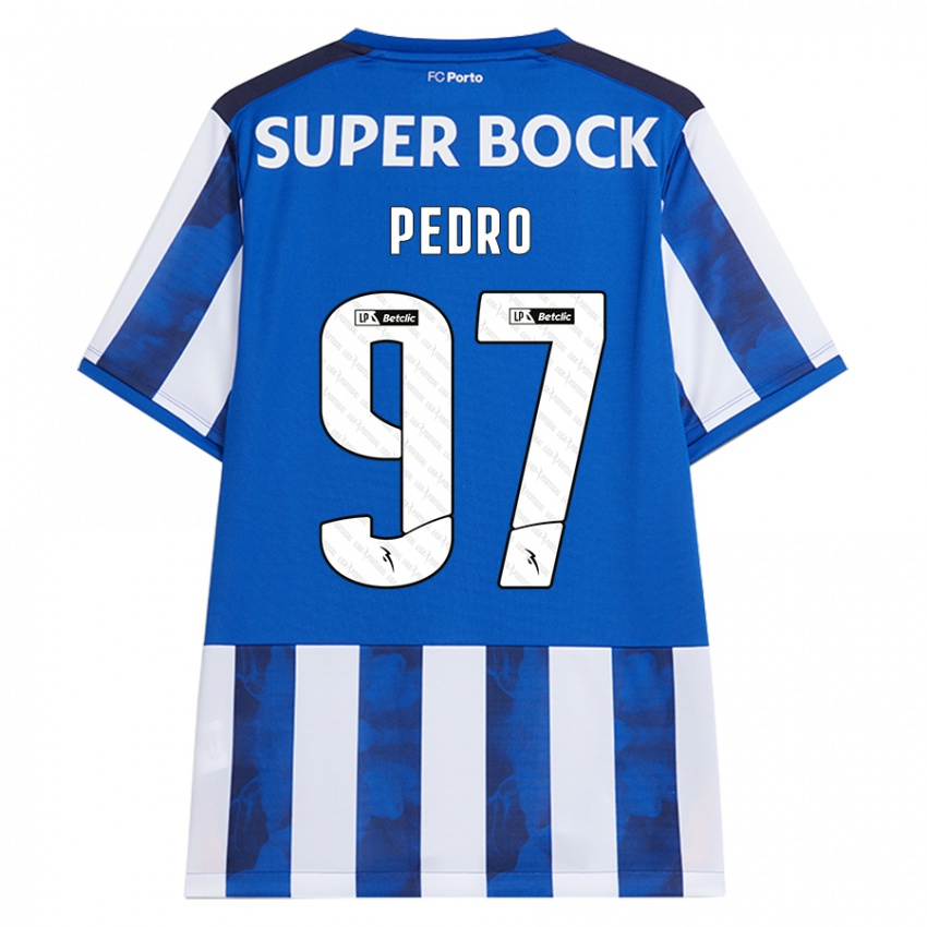 Kinder Zé Pedro #97 Blau Weiß Heimtrikot Trikot 2024/25 T-Shirt Österreich