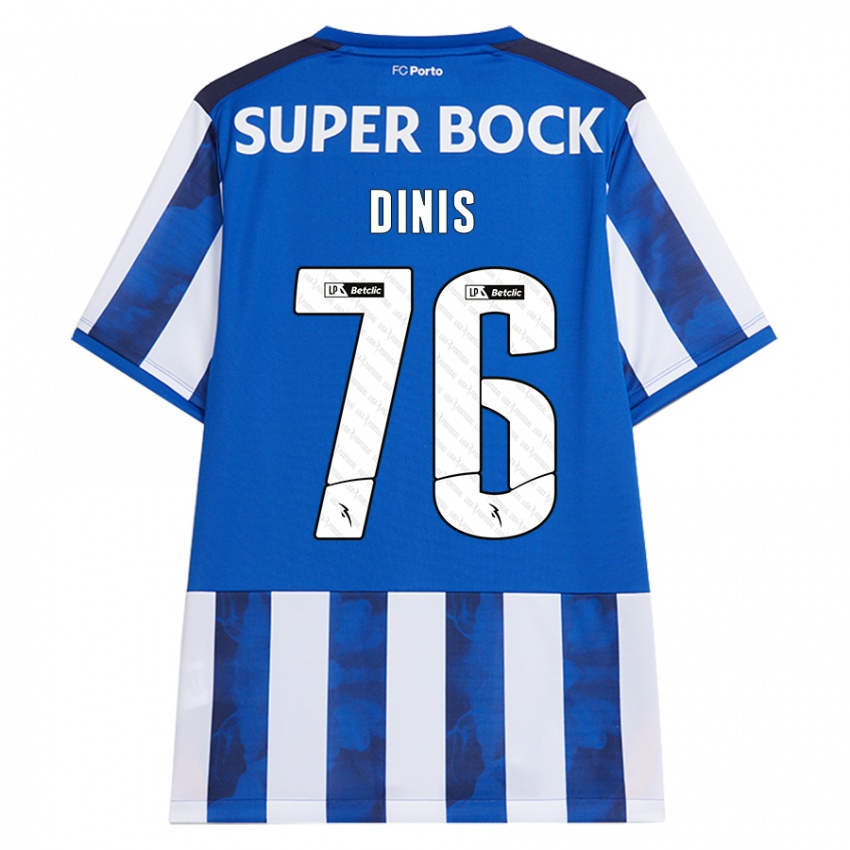 Kinder Dinis #76 Blau Weiß Heimtrikot Trikot 2024/25 T-Shirt Österreich