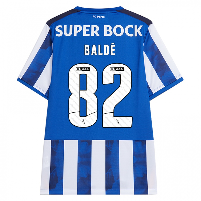 Kinder Alfa Baldé #82 Blau Weiß Heimtrikot Trikot 2024/25 T-Shirt Österreich