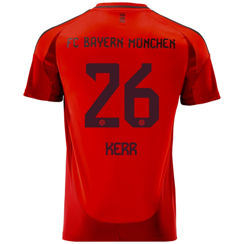 Kinder Samantha Kerr #26 Rot Heimtrikot Trikot 2024/25 T-Shirt Österreich