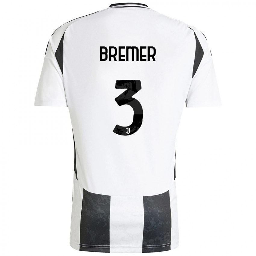 Kinder Bremer #3 Weiß Schwarz Heimtrikot Trikot 2024/25 T-Shirt Österreich