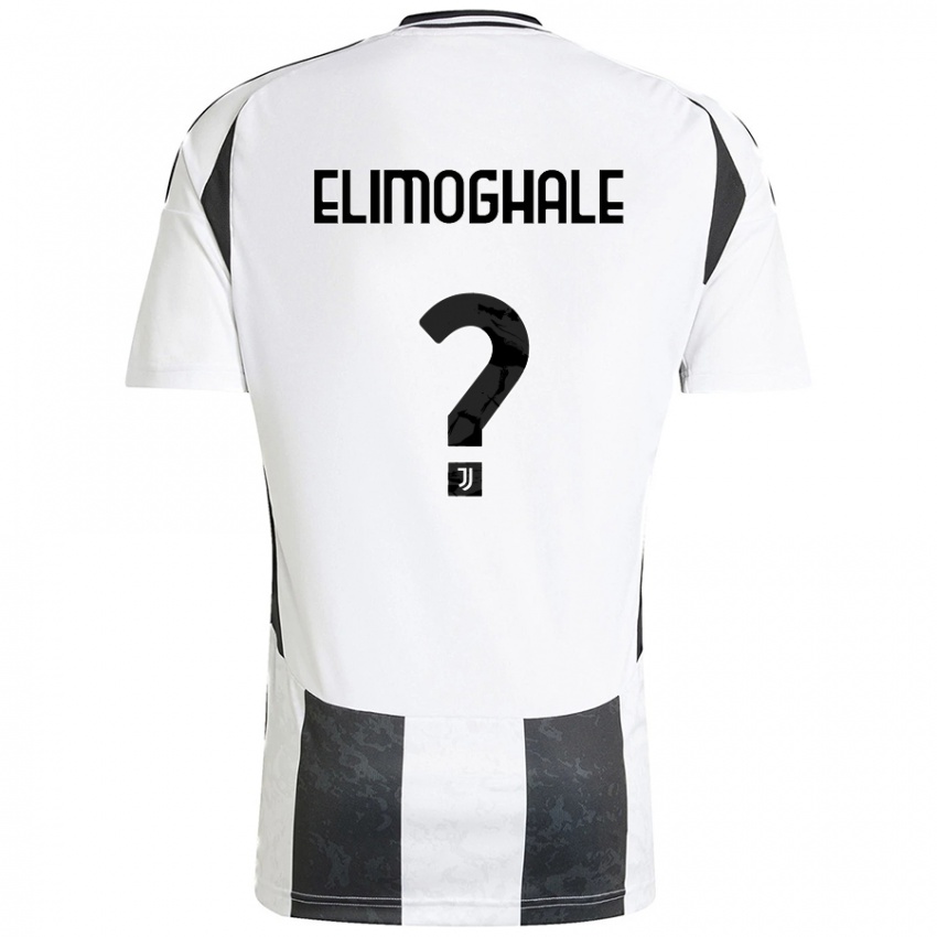 Kinder Destiny Elimoghale #0 Weiß Schwarz Heimtrikot Trikot 2024/25 T-Shirt Österreich