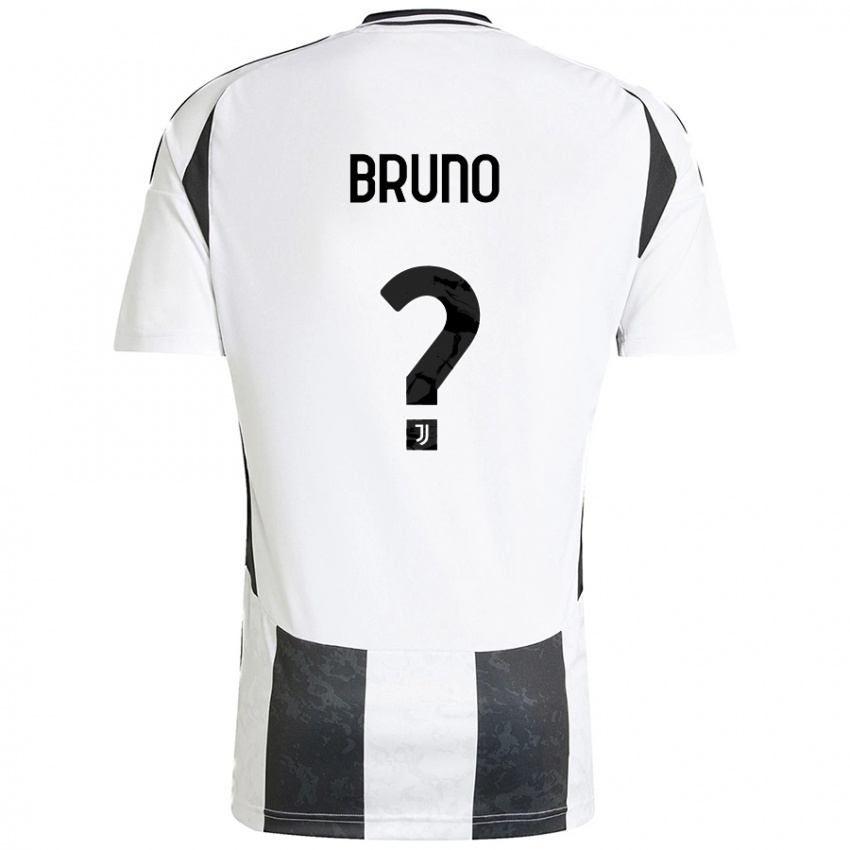 Kinder Giovanni Bruno #0 Weiß Schwarz Heimtrikot Trikot 2024/25 T-Shirt Österreich