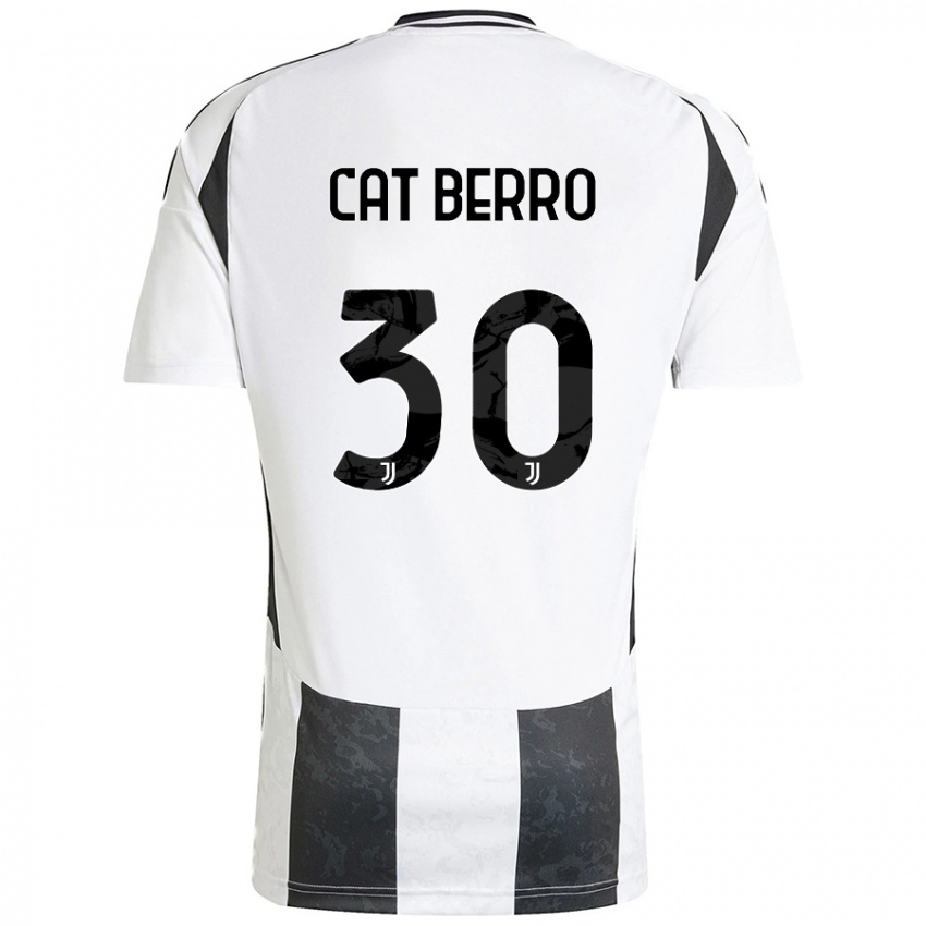 Kinder Simone Cat Berro #30 Weiß Schwarz Heimtrikot Trikot 2024/25 T-Shirt Österreich