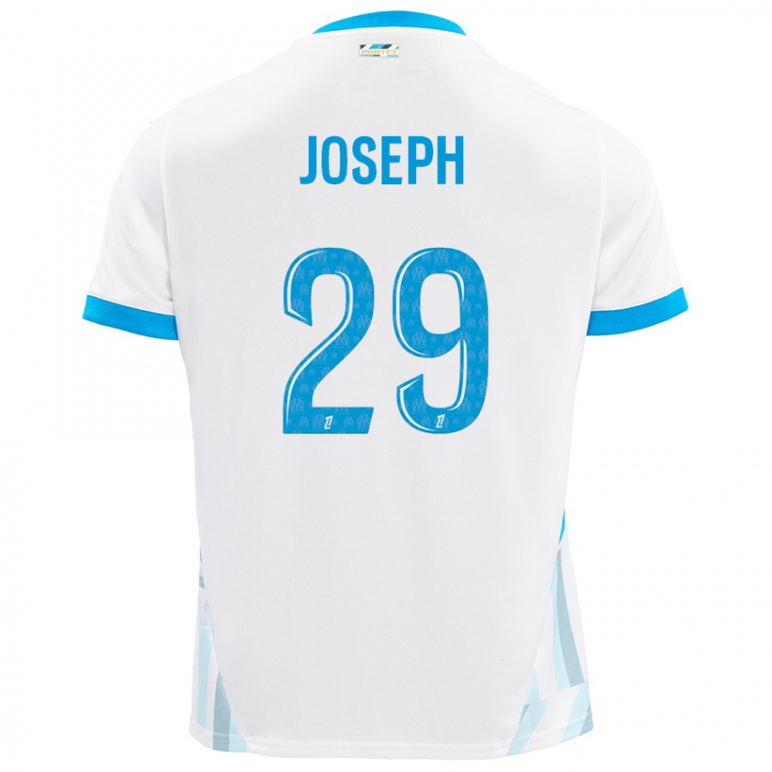 Kinder Darlina Joseph #29 Weiß Himmelblau Heimtrikot Trikot 2024/25 T-Shirt Österreich