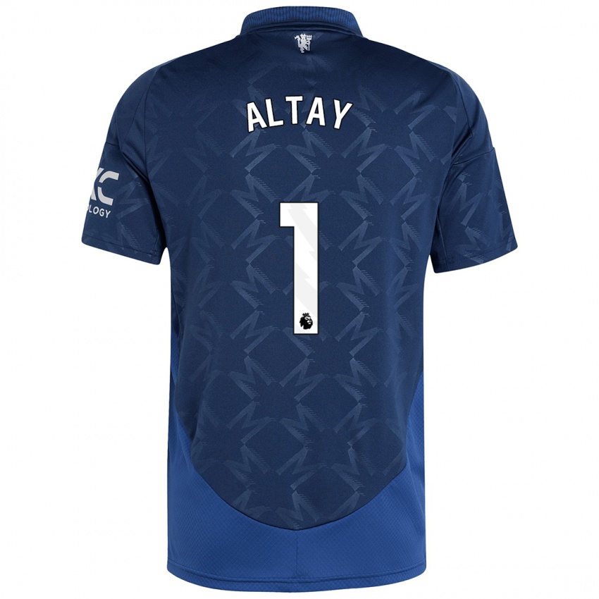 Kinder Altay Bayindir #1 Indigo Auswärtstrikot Trikot 2024/25 T-Shirt Österreich