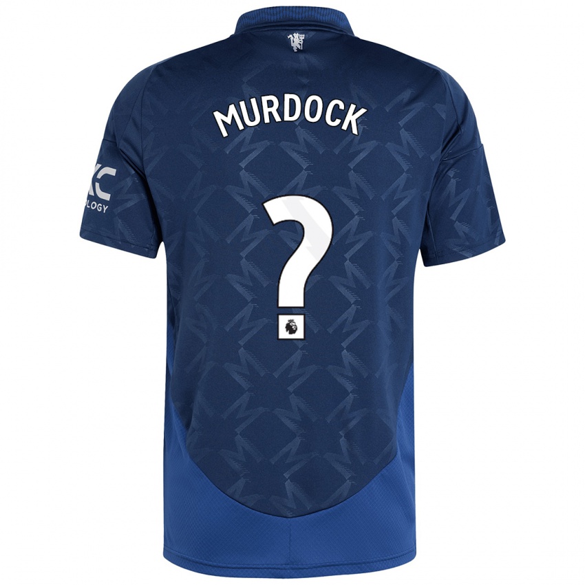 Kinder Will Murdock #0 Indigo Auswärtstrikot Trikot 2024/25 T-Shirt Österreich