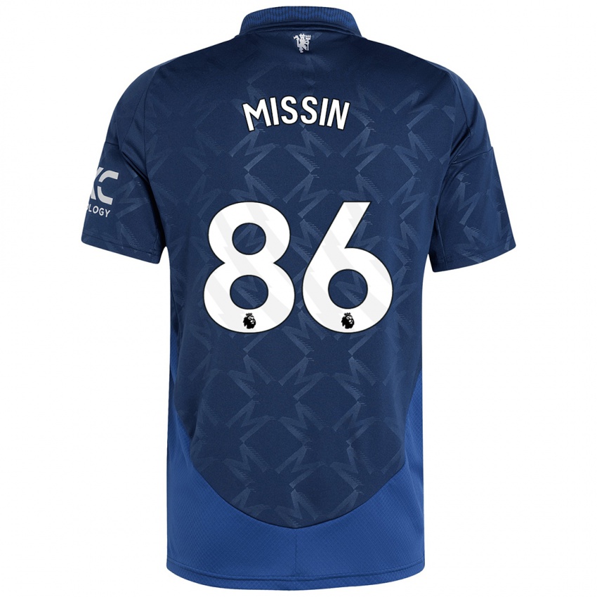 Kinder Ashton Missin #86 Indigo Auswärtstrikot Trikot 2024/25 T-Shirt Österreich