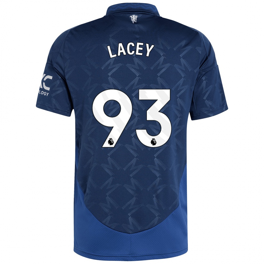 Kinder Shea Lacey #93 Indigo Auswärtstrikot Trikot 2024/25 T-Shirt Österreich