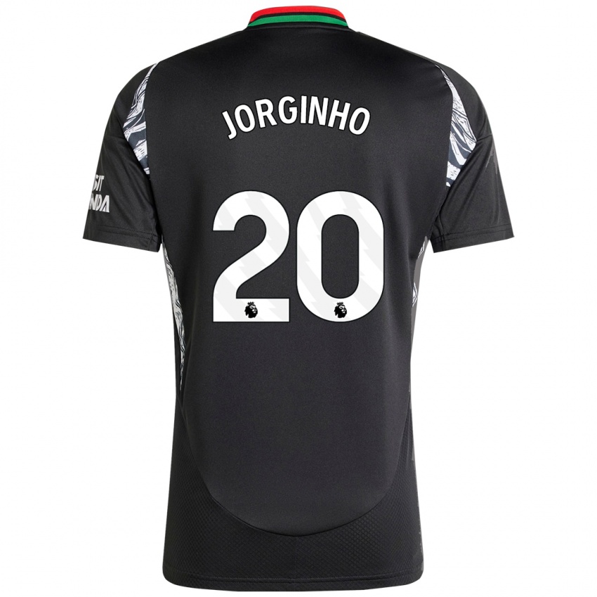 Kinder Jorginho #20 Schwarz Auswärtstrikot Trikot 2024/25 T-Shirt Österreich