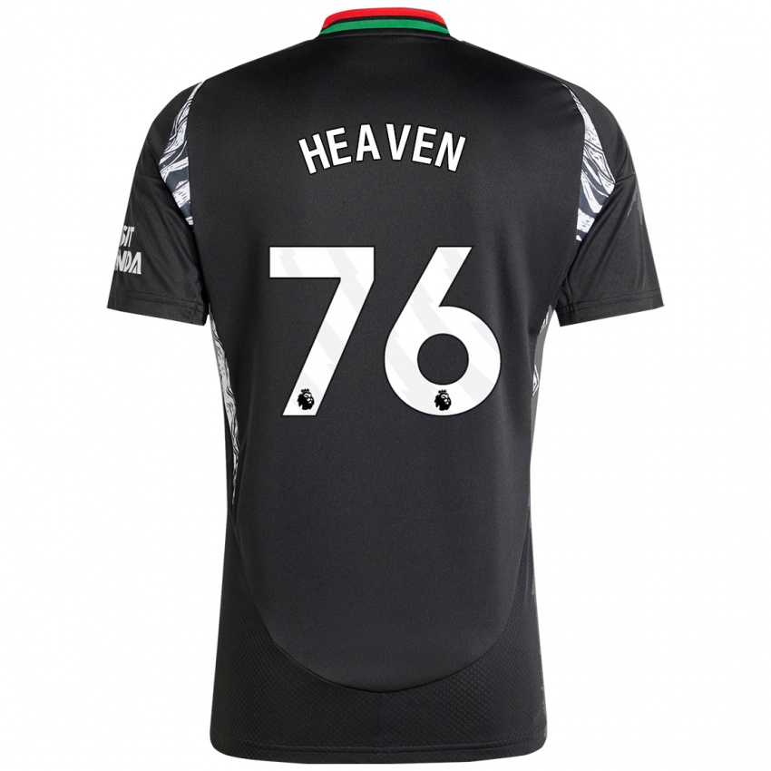 Kinder Ayden Heaven #76 Schwarz Auswärtstrikot Trikot 2024/25 T-Shirt Österreich