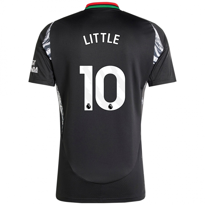 Kinder Kim Little #10 Schwarz Auswärtstrikot Trikot 2024/25 T-Shirt Österreich