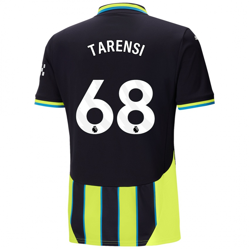 Kinder Oscar Tarensi #68 Blaugelb Auswärtstrikot Trikot 2024/25 T-Shirt Österreich