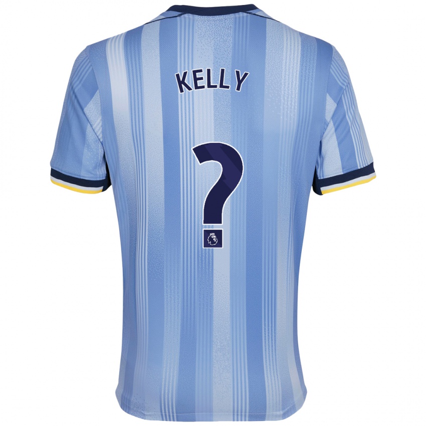 Kinder Kyle Kelly #0 Hellblau Auswärtstrikot Trikot 2024/25 T-Shirt Österreich