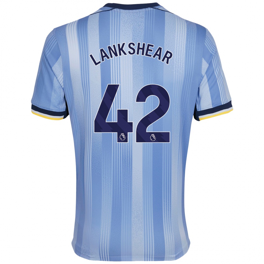 Kinder Will Lankshear #42 Hellblau Auswärtstrikot Trikot 2024/25 T-Shirt Österreich