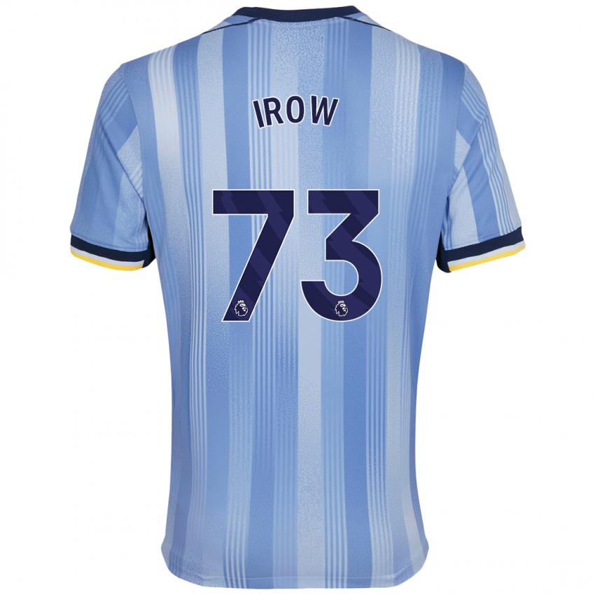 Kinder Oliver Irow #73 Hellblau Auswärtstrikot Trikot 2024/25 T-Shirt Österreich