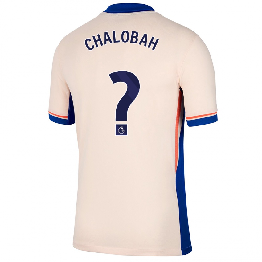 Kinder Trevoh Chalobah #0 Hellbeige Auswärtstrikot Trikot 2024/25 T-Shirt Österreich