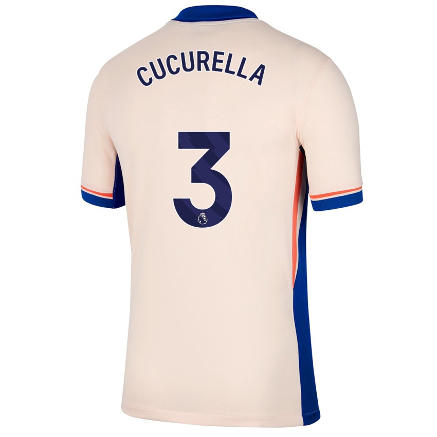 Kinder Marc Cucurella #3 Hellbeige Auswärtstrikot Trikot 2024/25 T-Shirt Österreich