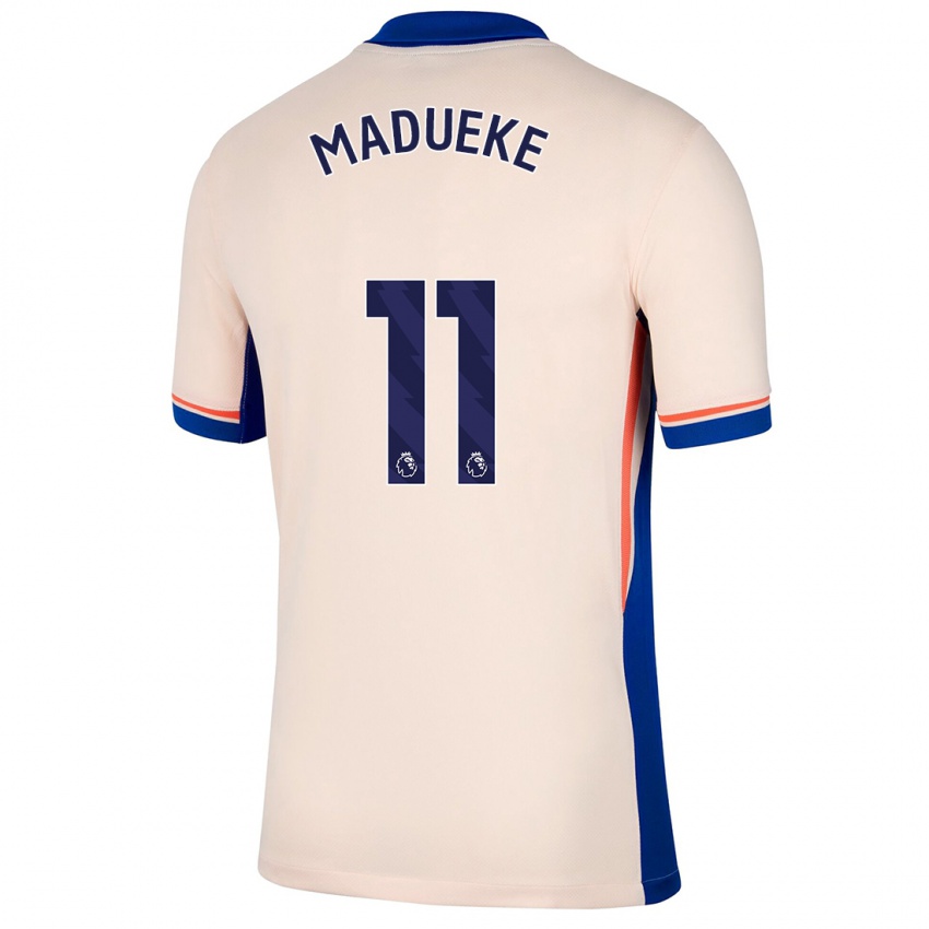 Kinder Noni Madueke #11 Hellbeige Auswärtstrikot Trikot 2024/25 T-Shirt Österreich