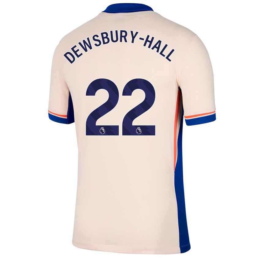 Kinder Kiernan Dewsbury-Hall #22 Hellbeige Auswärtstrikot Trikot 2024/25 T-Shirt Österreich