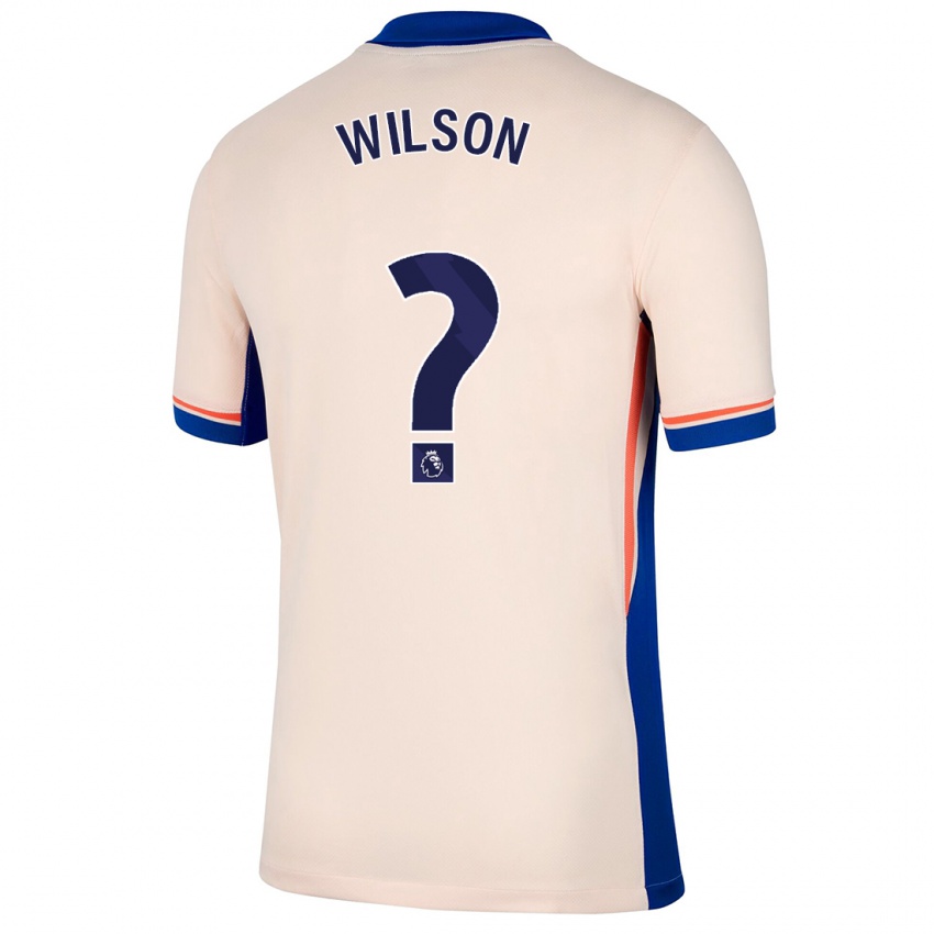 Kinder Kaiden Wilson #0 Hellbeige Auswärtstrikot Trikot 2024/25 T-Shirt Österreich