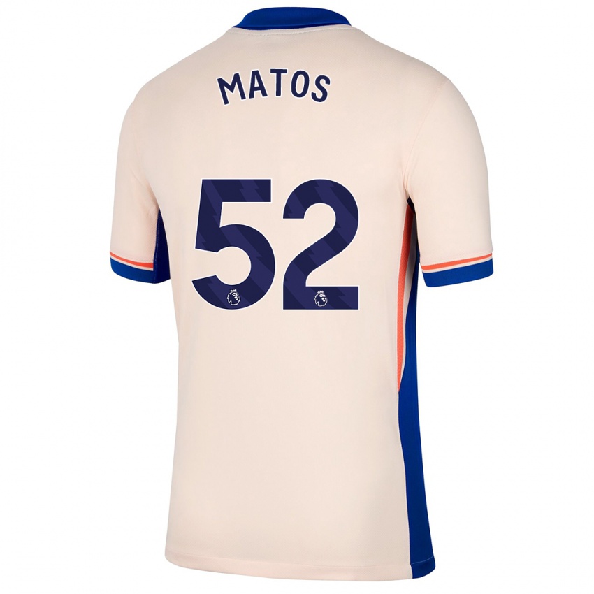 Kinder Alex Matos #52 Hellbeige Auswärtstrikot Trikot 2024/25 T-Shirt Österreich