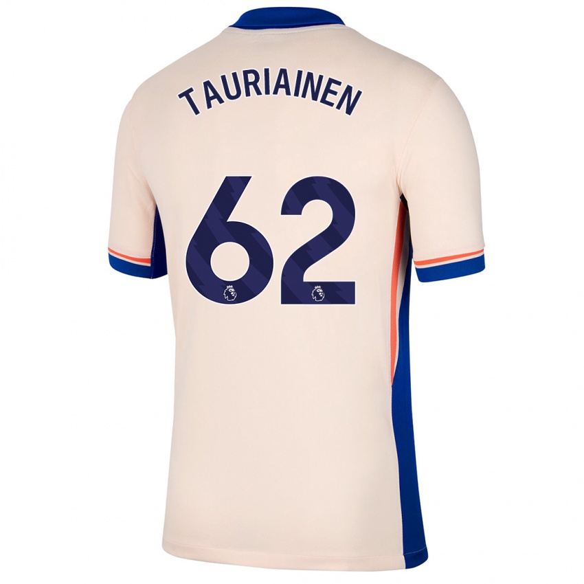 Kinder Jimi Tauriainen #62 Hellbeige Auswärtstrikot Trikot 2024/25 T-Shirt Österreich