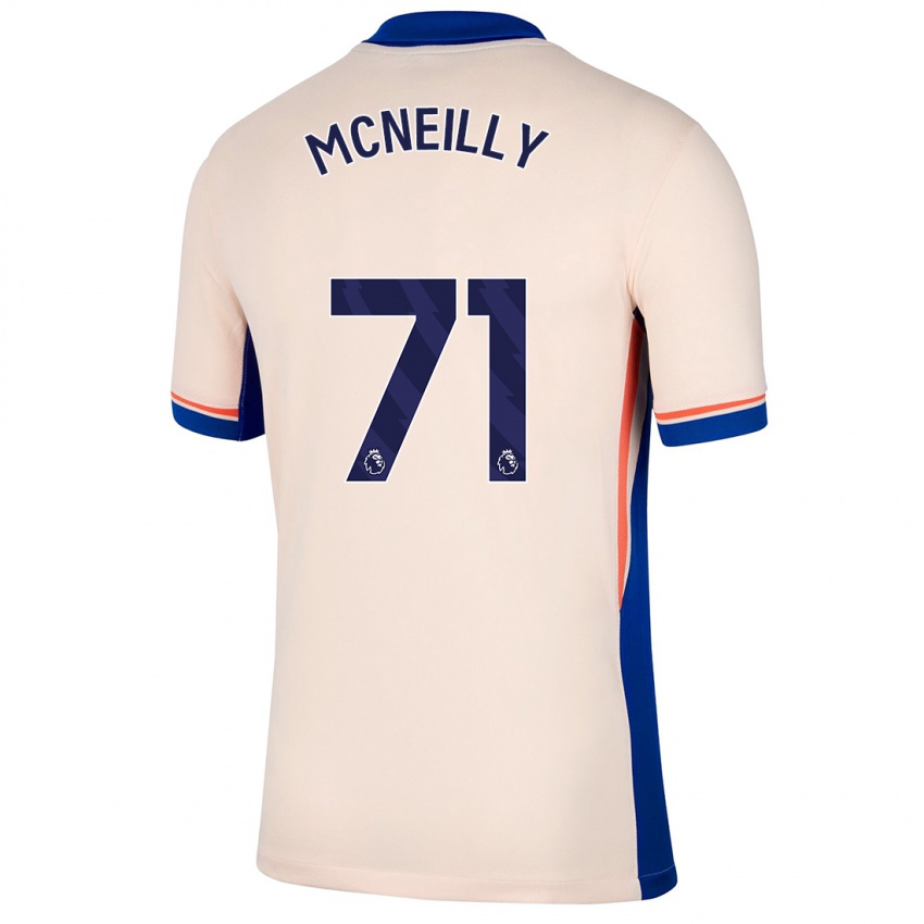 Kinder Donnell Mcneilly #71 Hellbeige Auswärtstrikot Trikot 2024/25 T-Shirt Österreich