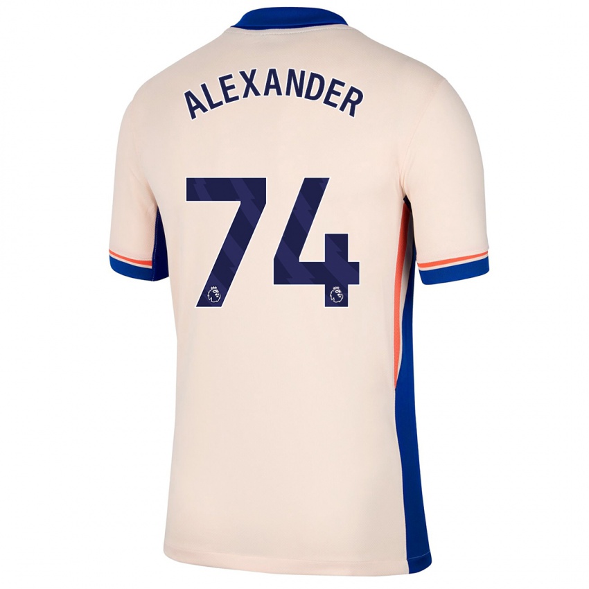 Kinder Reiss Alexander Russell-Denny #74 Hellbeige Auswärtstrikot Trikot 2024/25 T-Shirt Österreich