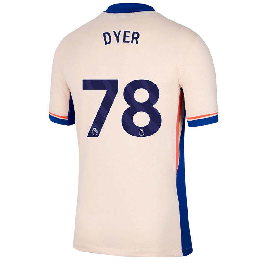 Kinder Kiano Dyer #78 Hellbeige Auswärtstrikot Trikot 2024/25 T-Shirt Österreich