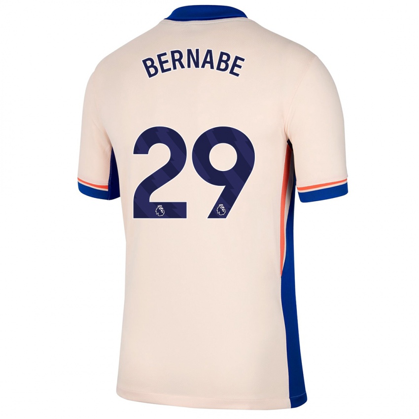 Kinder Alejandra Bernabé #29 Hellbeige Auswärtstrikot Trikot 2024/25 T-Shirt Österreich