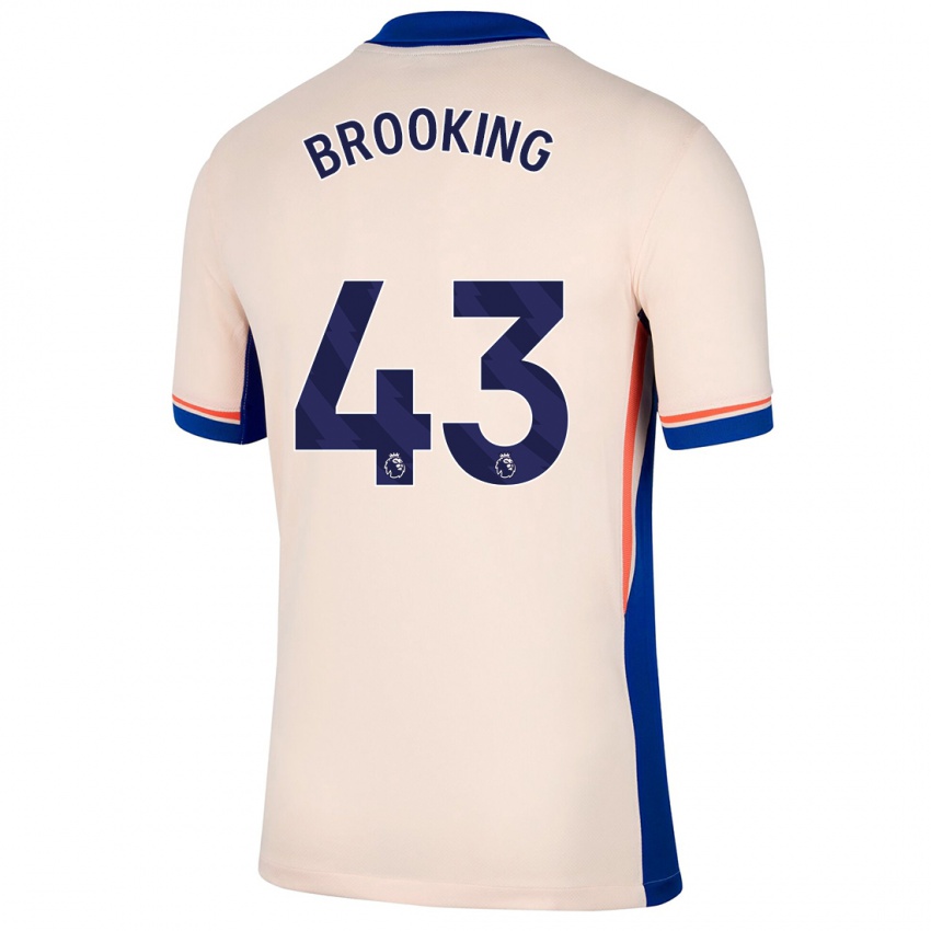 Kinder Josh Brooking #43 Hellbeige Auswärtstrikot Trikot 2024/25 T-Shirt Österreich