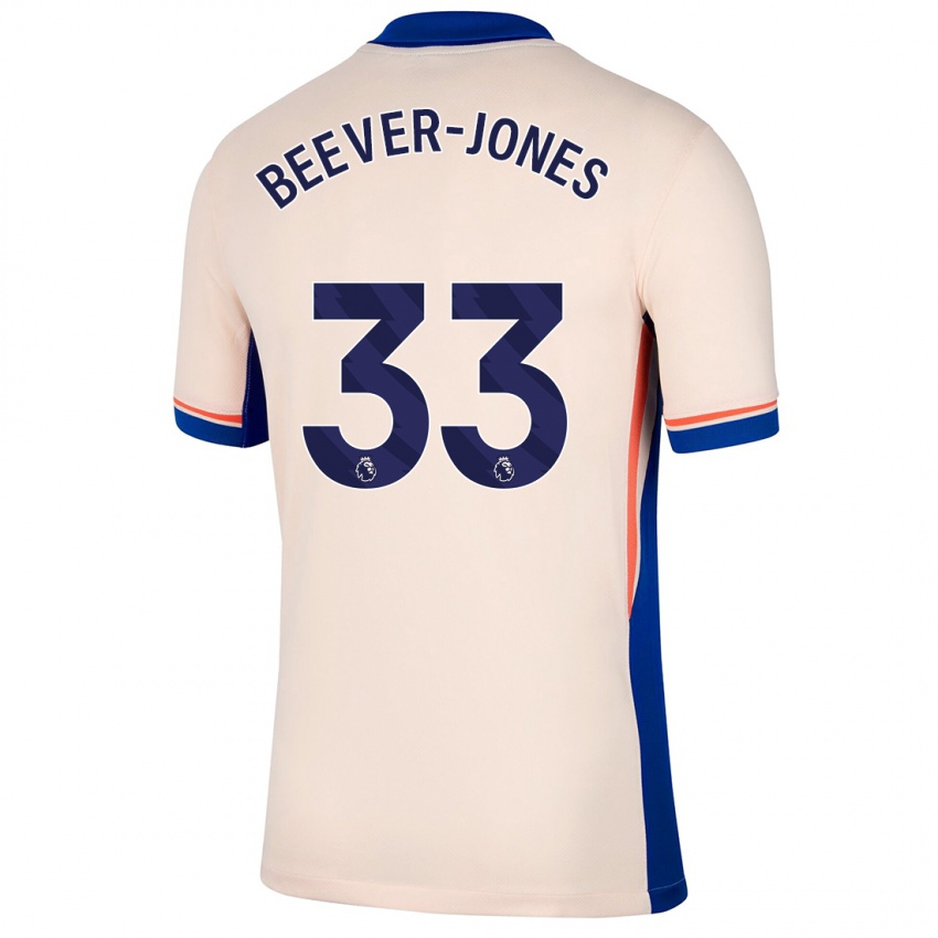 Kinder Aggie Beever-Jones #33 Hellbeige Auswärtstrikot Trikot 2024/25 T-Shirt Österreich