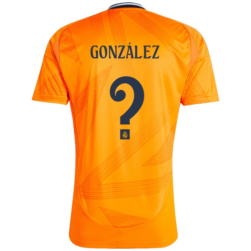 Kinder Álvaro González #0 Orange Auswärtstrikot Trikot 2024/25 T-Shirt Österreich