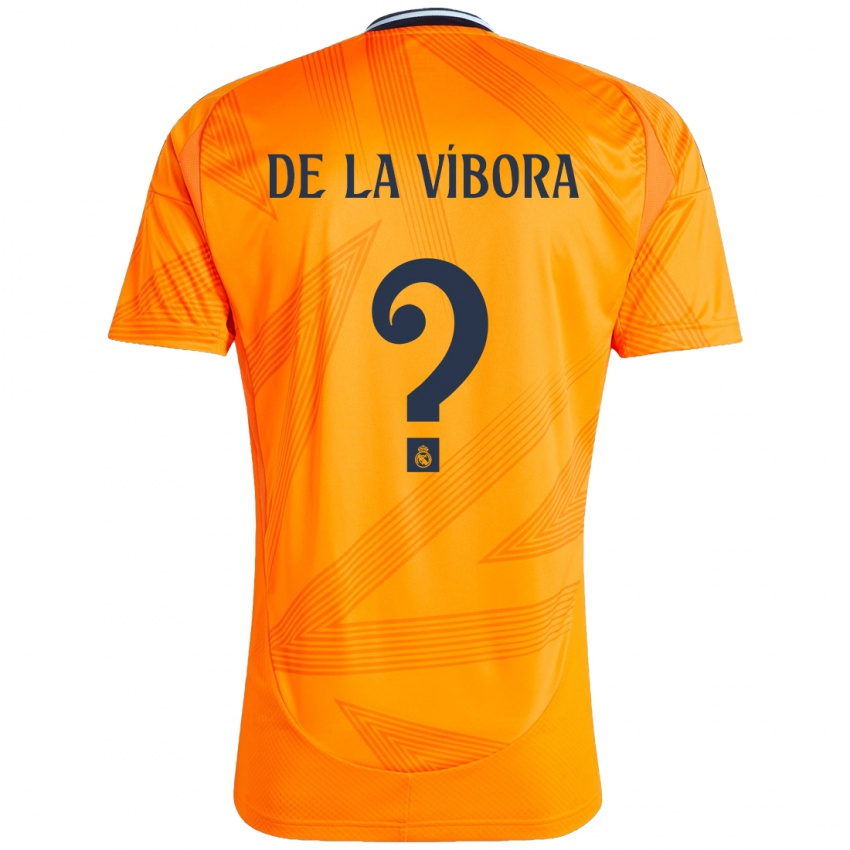 Kinder David De La Víbora #0 Orange Auswärtstrikot Trikot 2024/25 T-Shirt Österreich