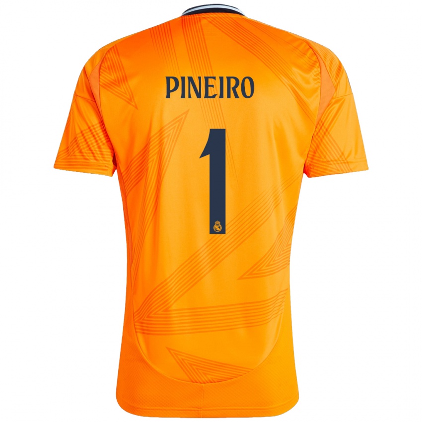 Kinder Diego Pineiro #1 Orange Auswärtstrikot Trikot 2024/25 T-Shirt Österreich