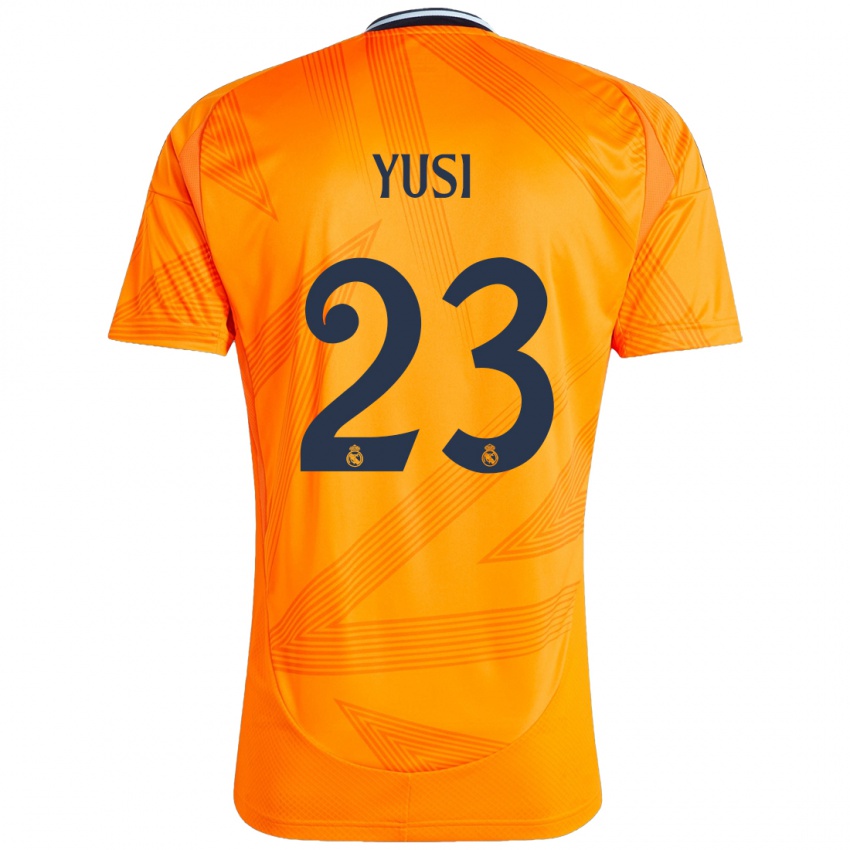 Kinder Yusi #23 Orange Auswärtstrikot Trikot 2024/25 T-Shirt Österreich