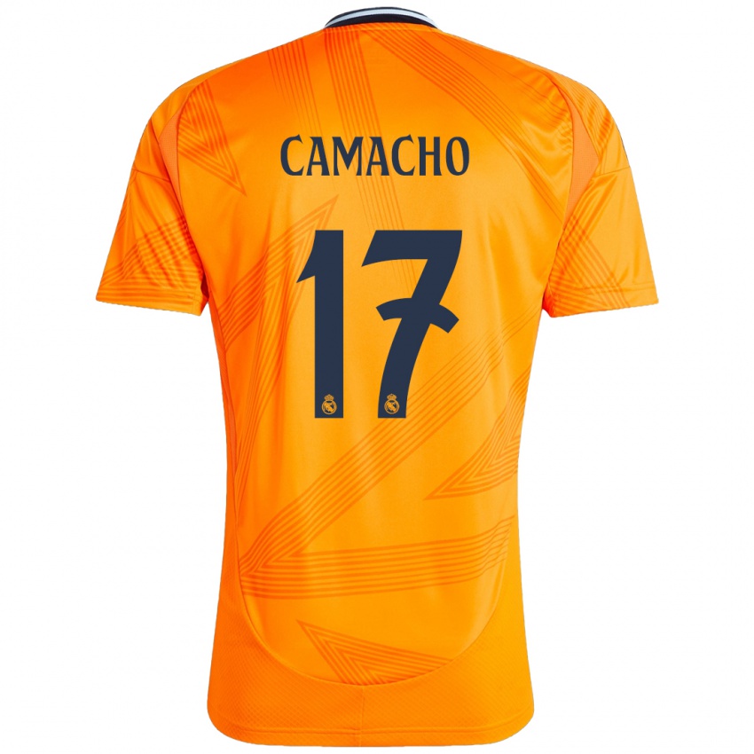 Kinder Carla Camacho #17 Orange Auswärtstrikot Trikot 2024/25 T-Shirt Österreich