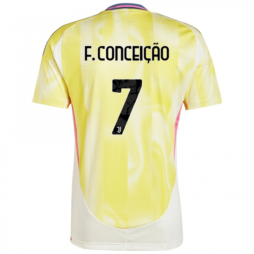 Kinder Francisco Conceicao #7 Orange Auswärtstrikot Trikot 2024/25 T-Shirt Österreich