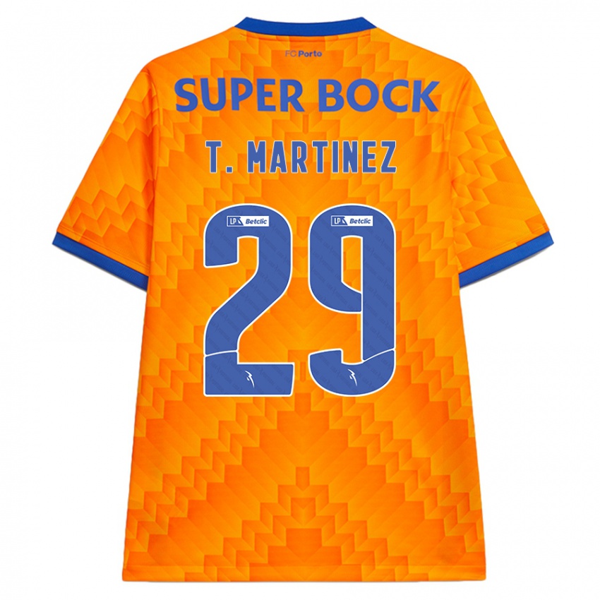 Kinder Toni Martinez #29 Orange Auswärtstrikot Trikot 2024/25 T-Shirt Österreich