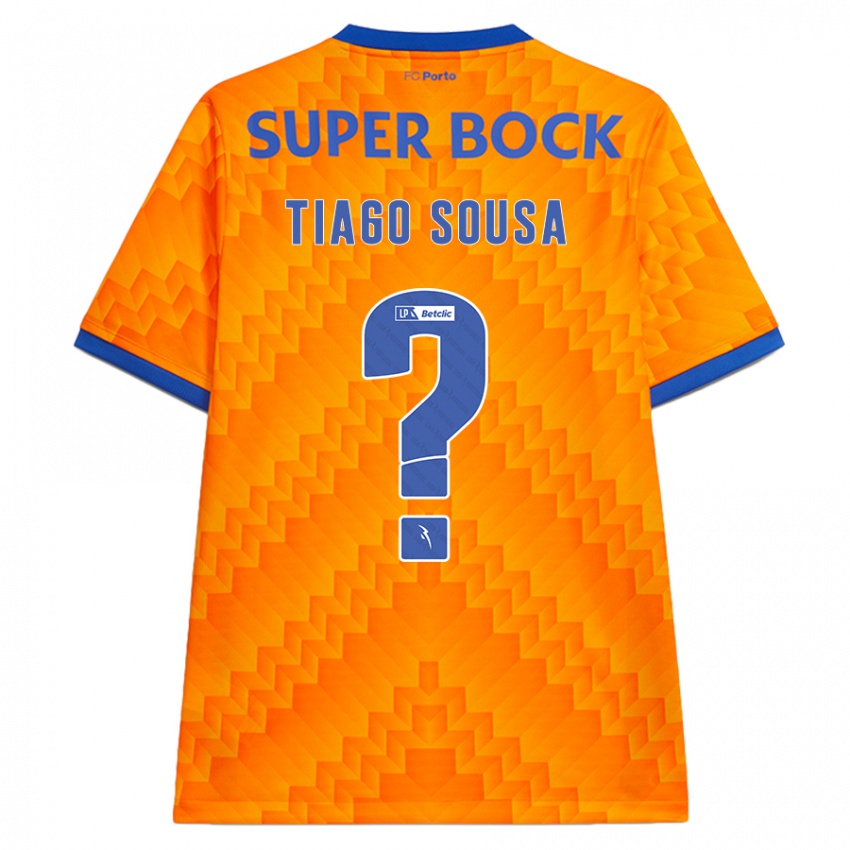 Kinder Tiago Sousa #0 Orange Auswärtstrikot Trikot 2024/25 T-Shirt Österreich