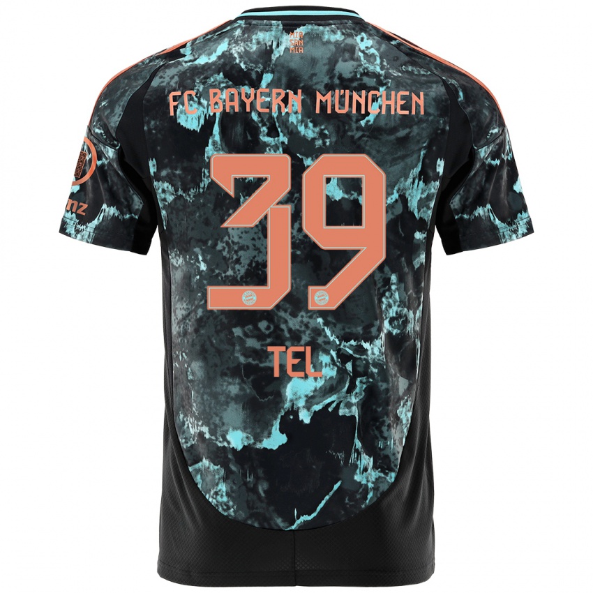 Kinder Mathys Tel #39 Schwarz Auswärtstrikot Trikot 2024/25 T-Shirt Österreich