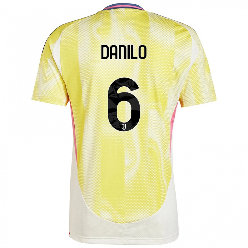 Kinder Danilo #6 Solargelb Auswärtstrikot Trikot 2024/25 T-Shirt Österreich