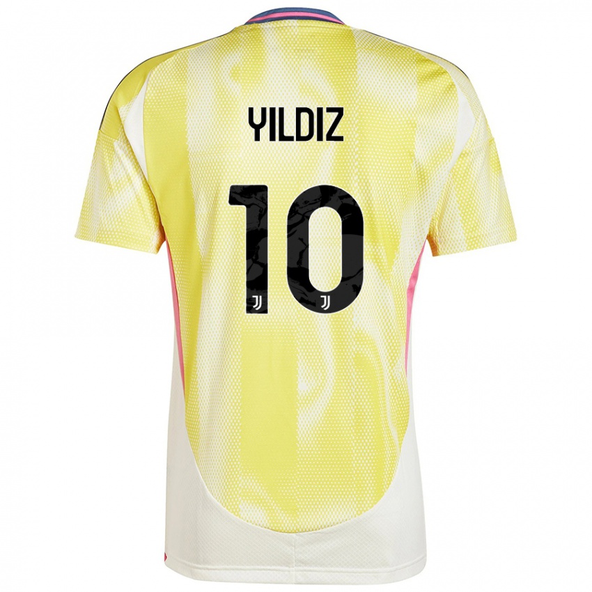 Kinder Kenan Yildiz #10 Solargelb Auswärtstrikot Trikot 2024/25 T-Shirt Österreich