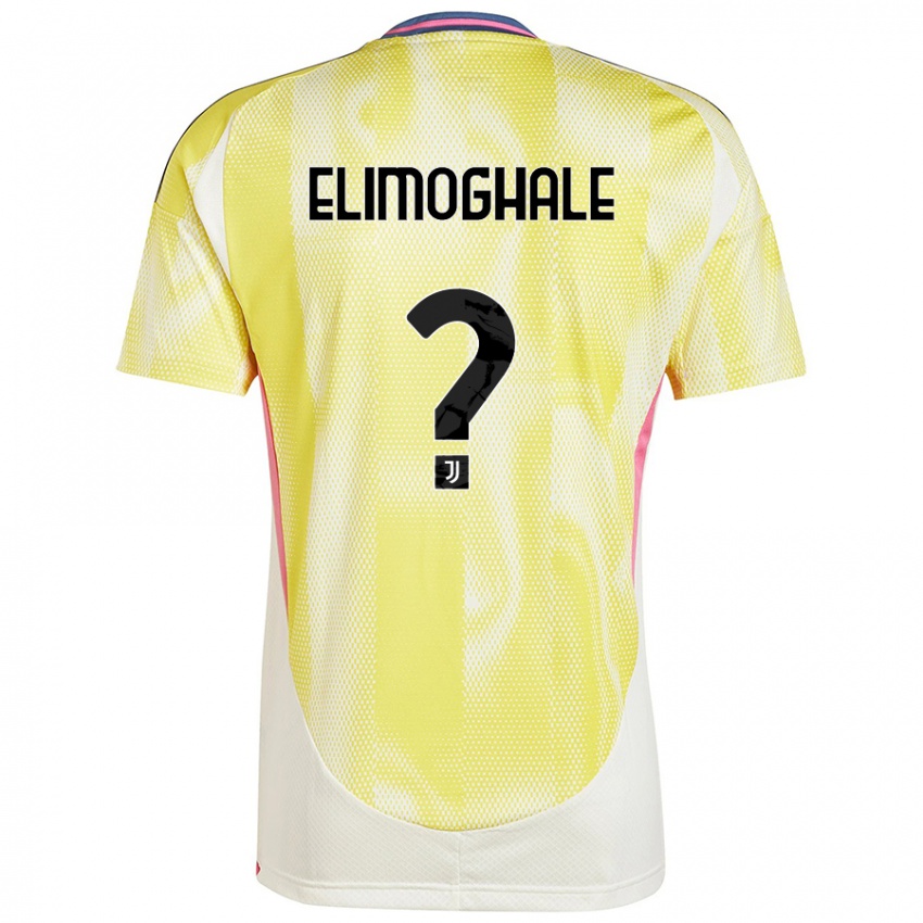 Kinder Destiny Elimoghale #0 Solargelb Auswärtstrikot Trikot 2024/25 T-Shirt Österreich