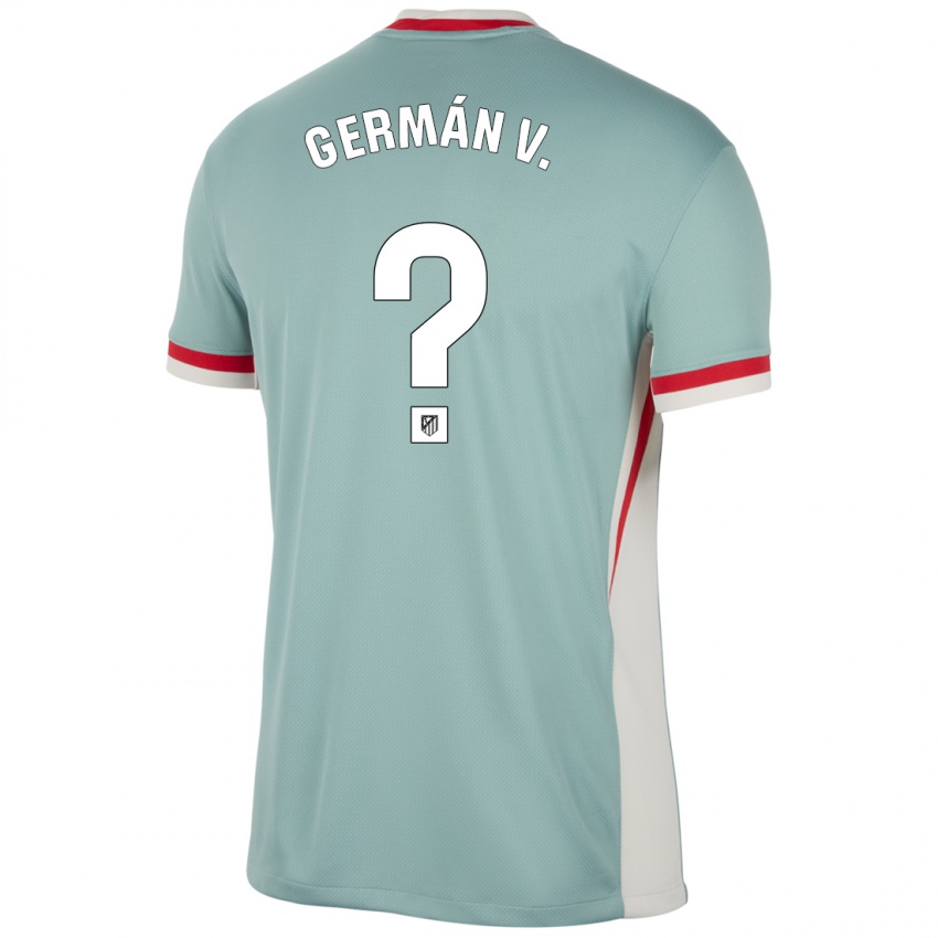 Kinder German Valera #0 Hellbeige Blau Auswärtstrikot Trikot 2024/25 T-Shirt Österreich