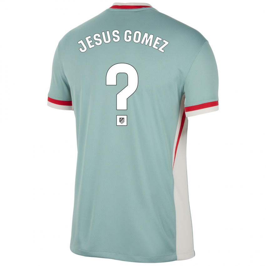 Kinder Jesus Gomez #0 Hellbeige Blau Auswärtstrikot Trikot 2024/25 T-Shirt Österreich