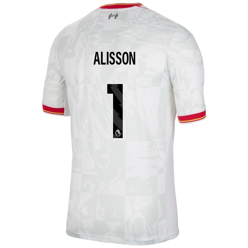 Kinder Alisson #1 Weiß Rot Schwarz Ausweichtrikot Trikot 2024/25 T-Shirt Österreich