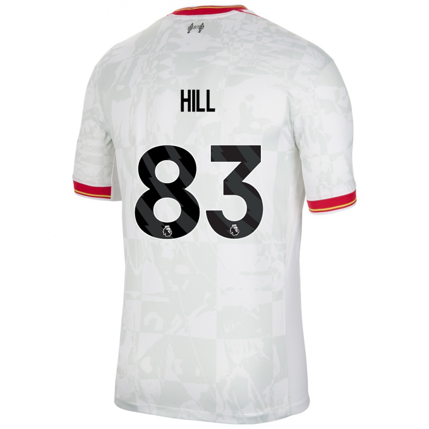 Kinder Thomas Hill #83 Weiß Rot Schwarz Ausweichtrikot Trikot 2024/25 T-Shirt Österreich