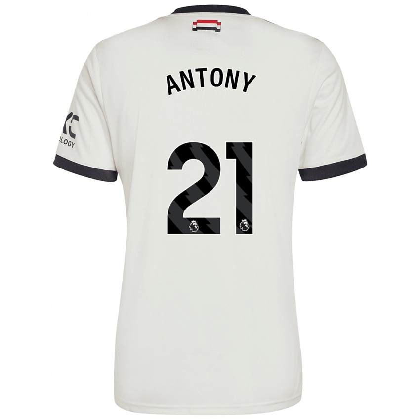 Kinder Antony #21 Cremeweiß Ausweichtrikot Trikot 2024/25 T-Shirt Österreich